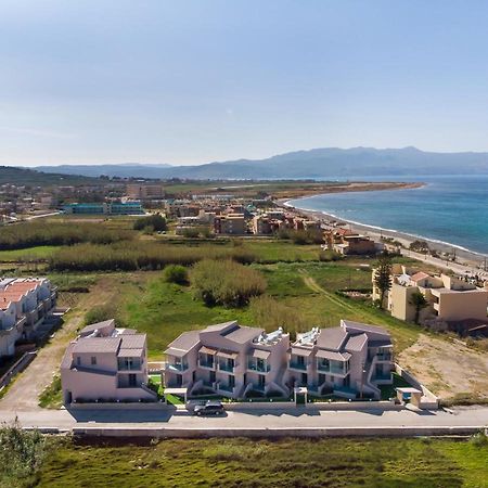 Aegean Breeze Luxury Apartments Next To The Sea Máleme Kültér fotó
