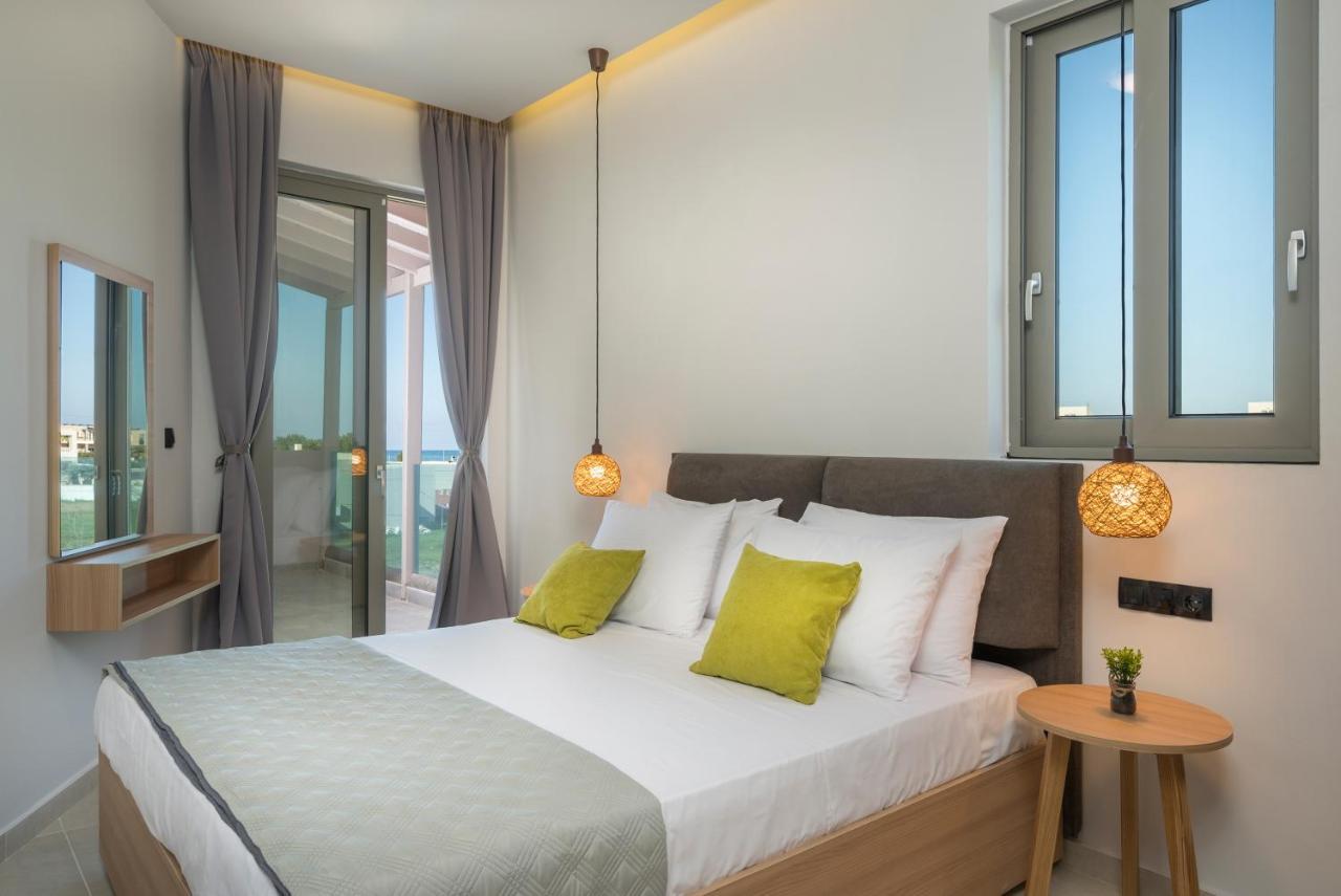 Aegean Breeze Luxury Apartments Next To The Sea Máleme Kültér fotó