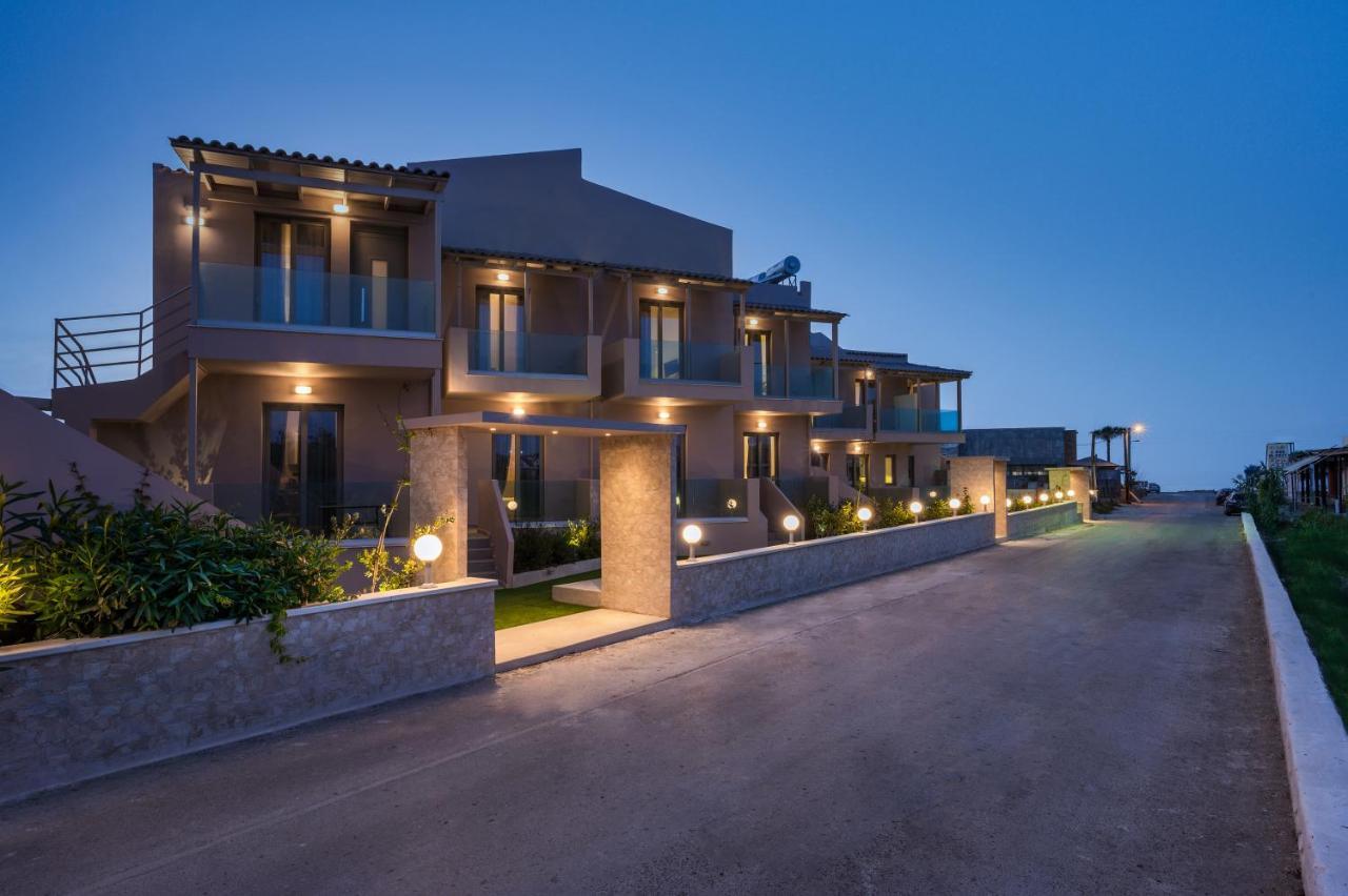 Aegean Breeze Luxury Apartments Next To The Sea Máleme Kültér fotó