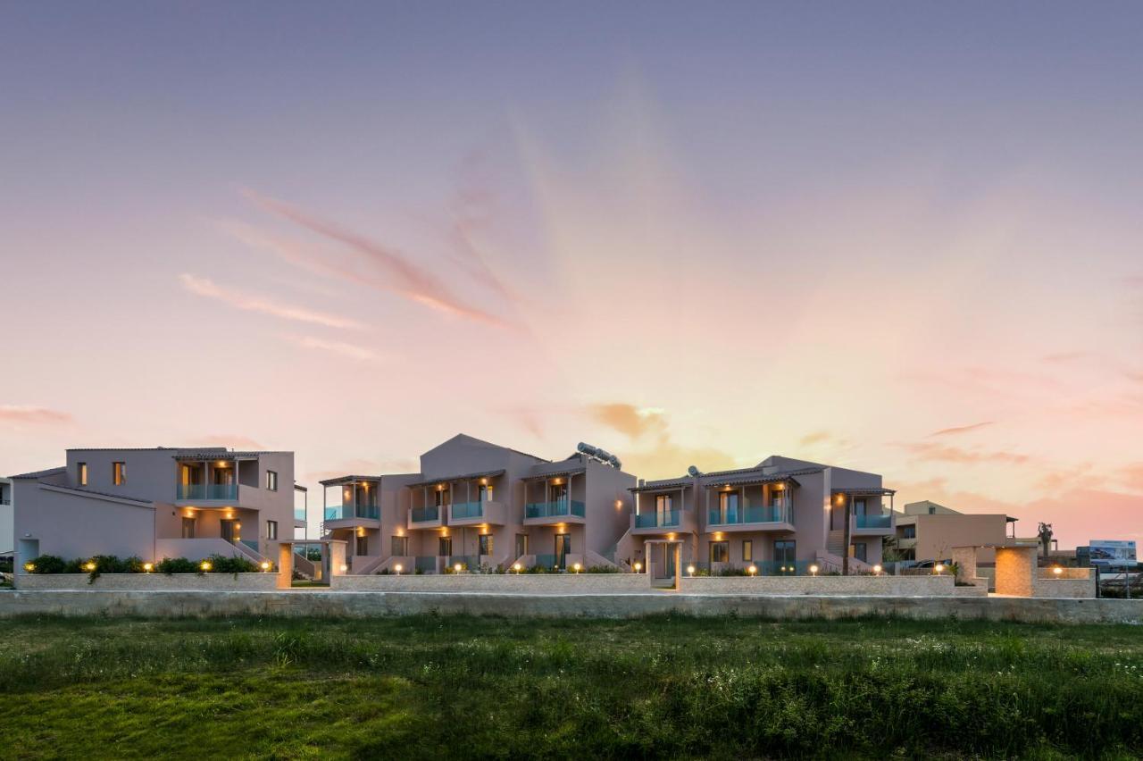 Aegean Breeze Luxury Apartments Next To The Sea Máleme Kültér fotó