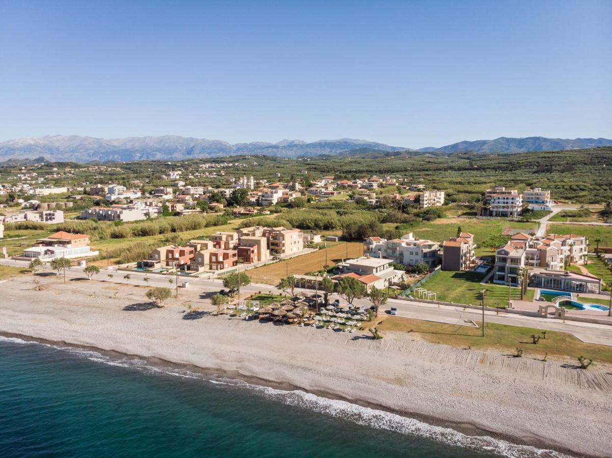 Aegean Breeze Luxury Apartments Next To The Sea Máleme Kültér fotó